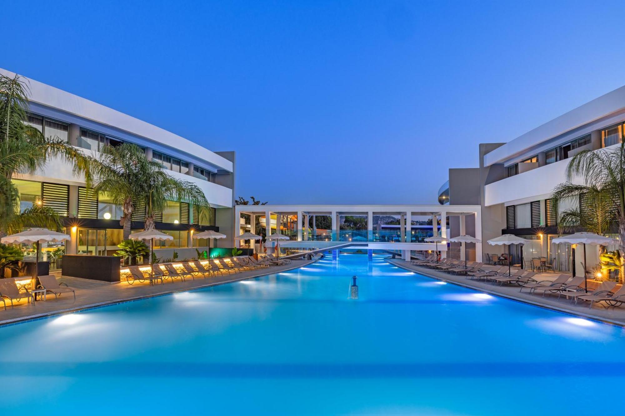Virginia Family Resort Kallithéa Dış mekan fotoğraf